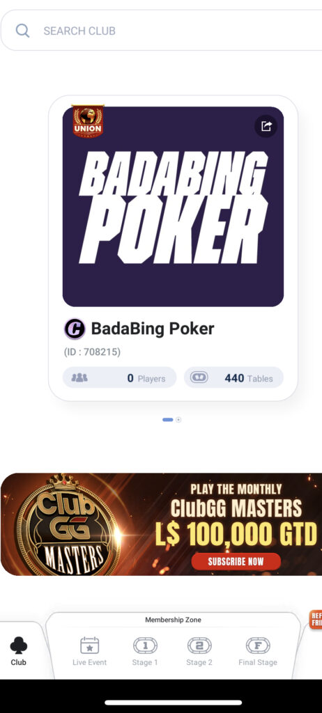 BadaBing Pokerklubb